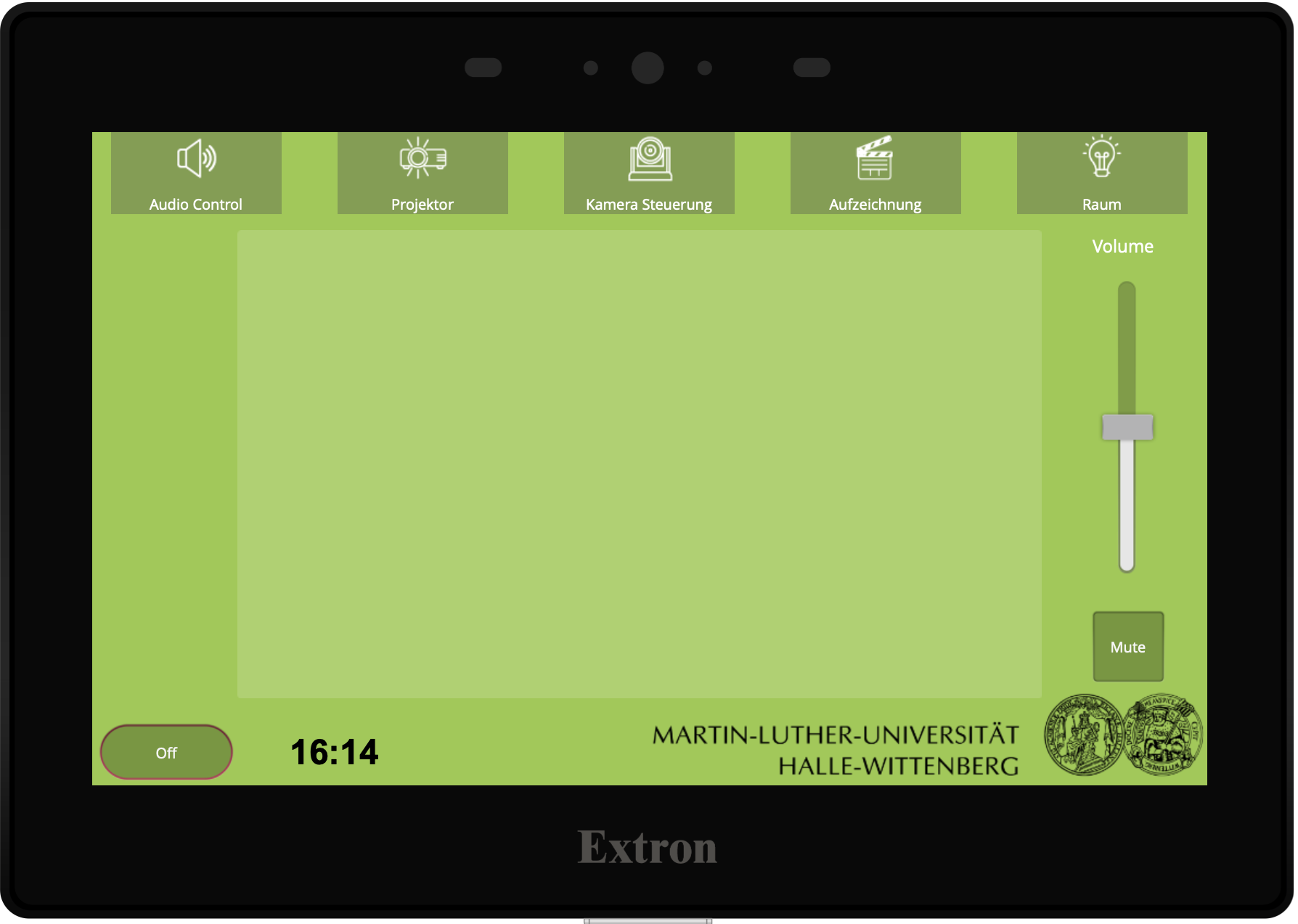 Foto des neuen Systems
