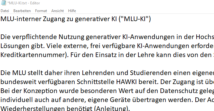 Textdatei Beispiel Kopie Browser