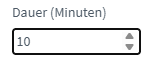 Dauer von gruppenräumen